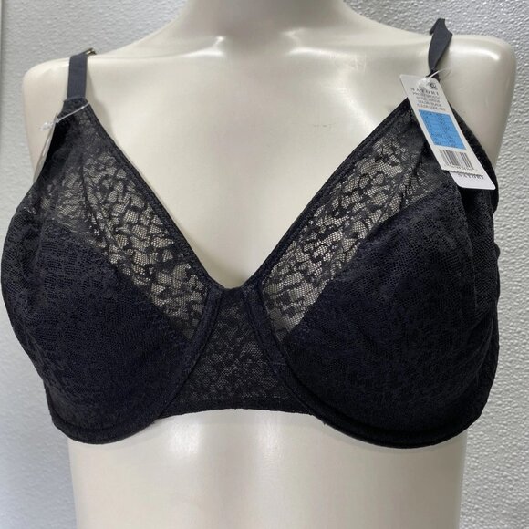 Lot of 2 Natori Pretty Smooth Unpadded T‑Shirt Bras – Size 40C – Black & Red – - Picture 10 of 14
